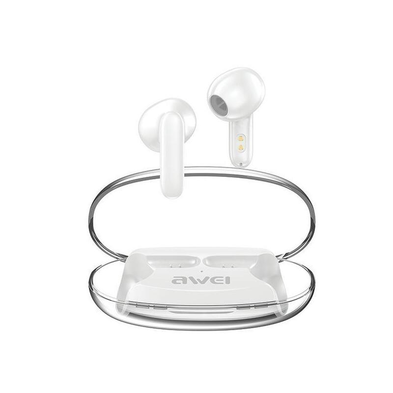 Bluetooth Headphones 5.3 T85 Enc Tws White