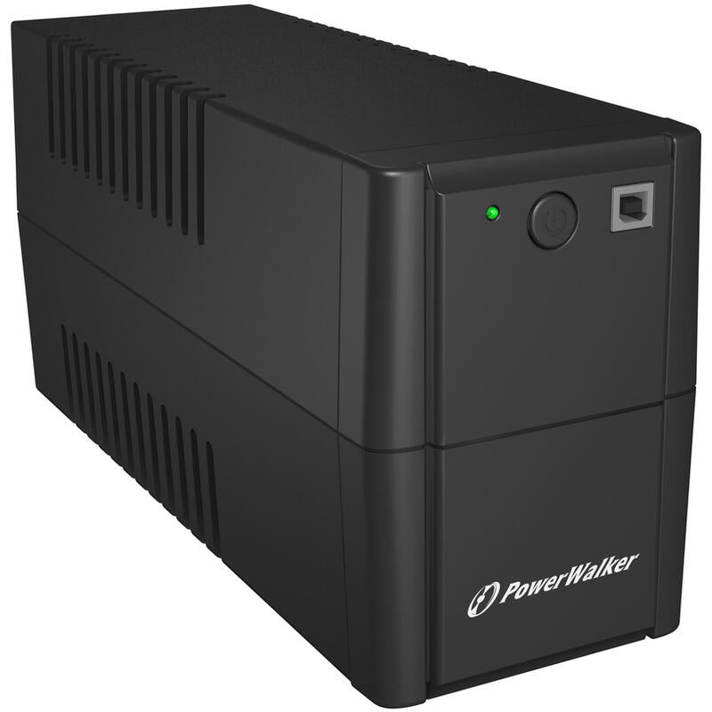 Bluewalker Vi 850 Se/Iec Línea Interactiva 0,85 Kva 480 W 4 Salidas Ac, Ups Negro, Línea Interactiva, 0,85 Kva, 480 W, 170 V, 280 V, 220 V