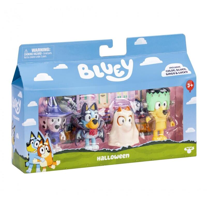 Bluey Figurki Bal Przebieranców 4-Pak