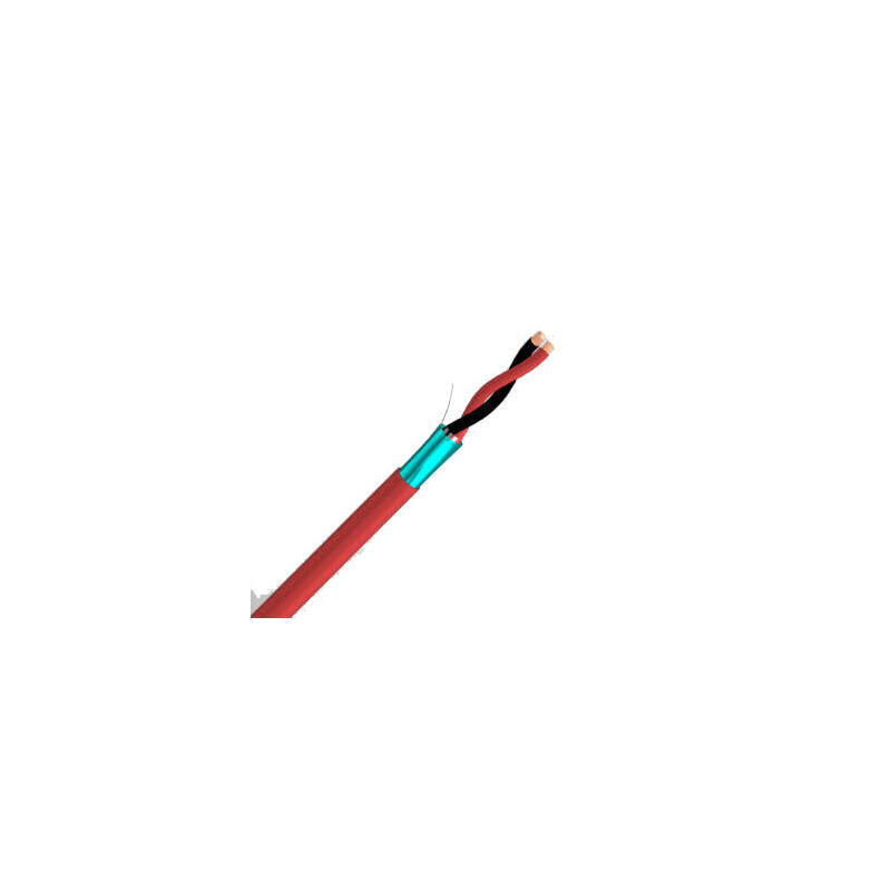 Bobina 100m Cable Incendio Soz1-K (As+) Ph120 2x1,5mm² Cca 300/500v