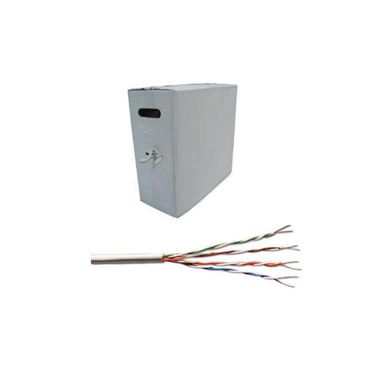 Bobina De 100 M Cable Utp Cat5e Rígido