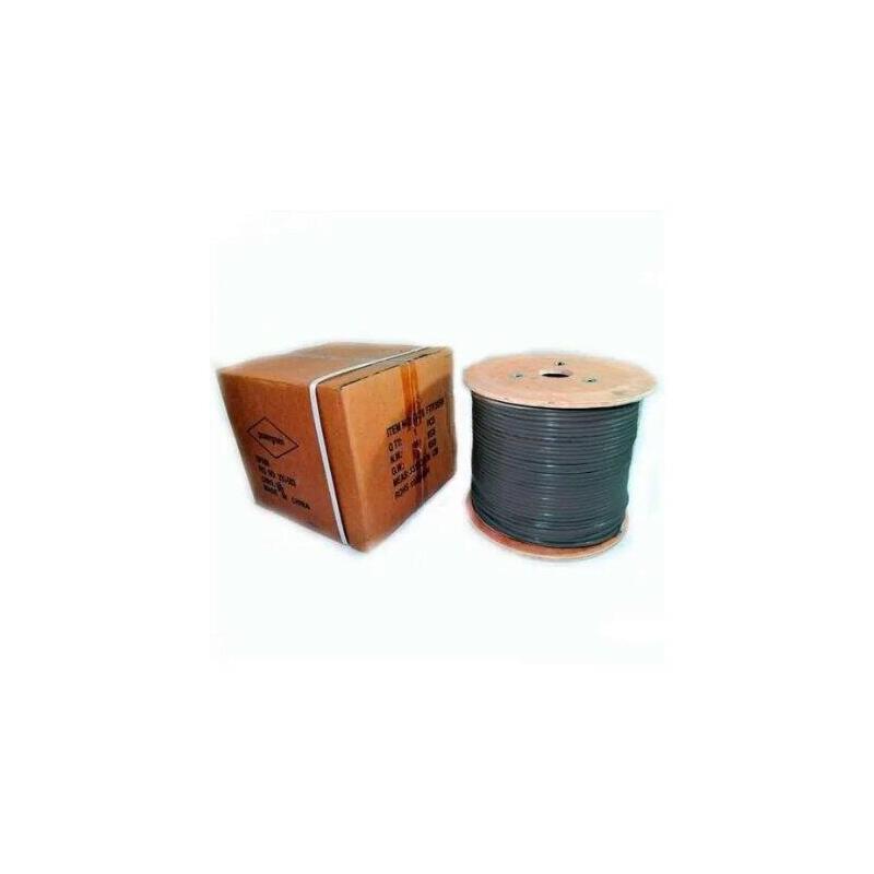 Bobina De Cable Pepegreen Cat6 305m Negro