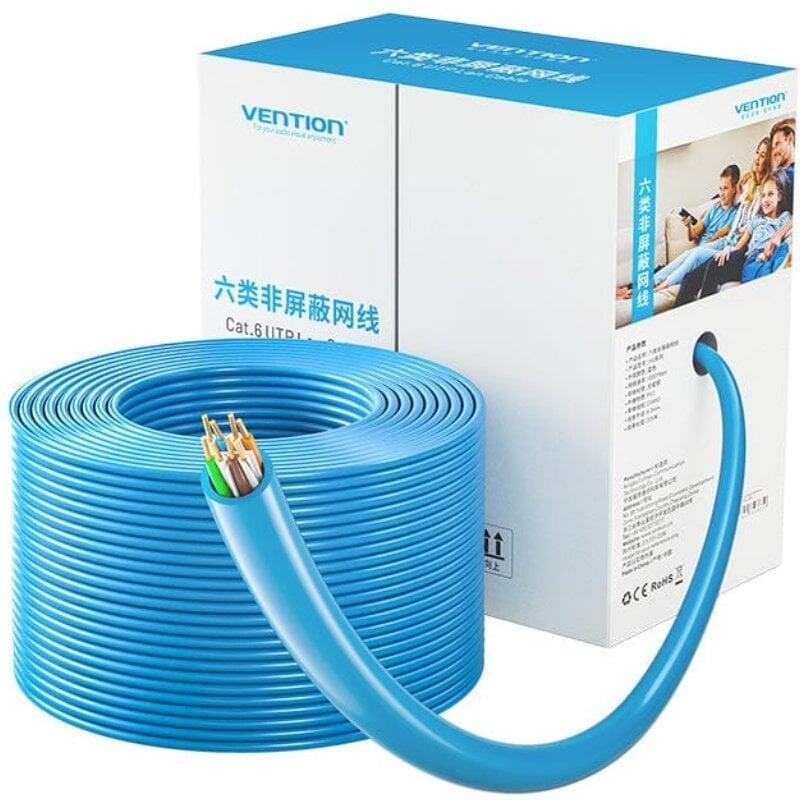 Bobina De Cable Rj45 Utp Vention Ihbl305 Cat.6 305m Azul