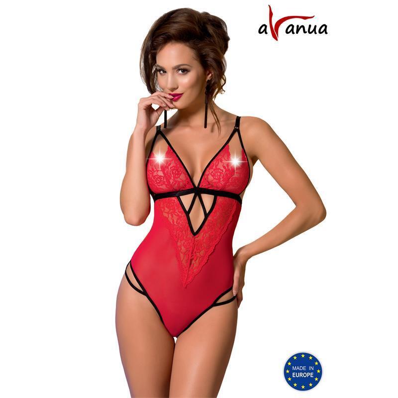 Body Salome Rojo Talla (Interno):Xxl/Xxxl