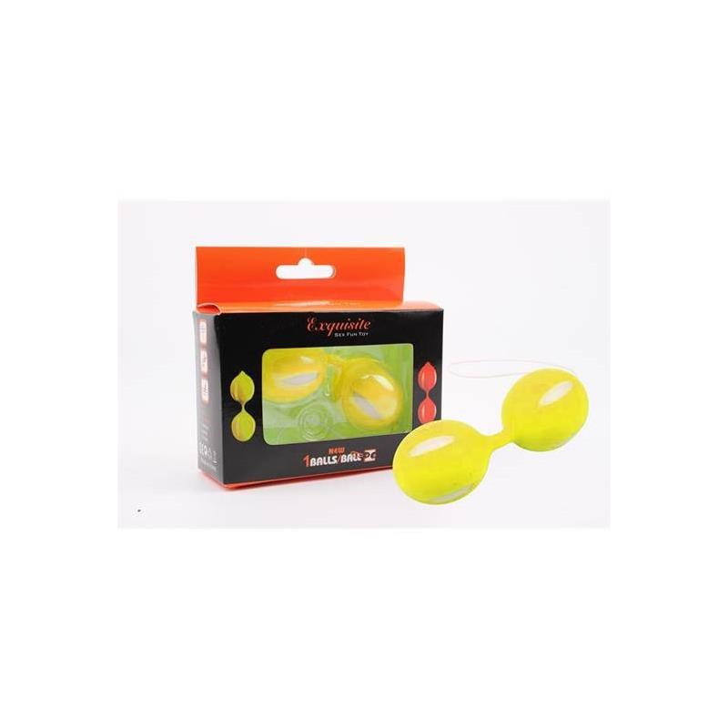 Bolas Ben Wa 10.3 Cm Amarillo