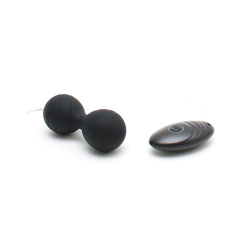 Bolas Kegel Con Vibración Y Control Remoto Cannes Negro