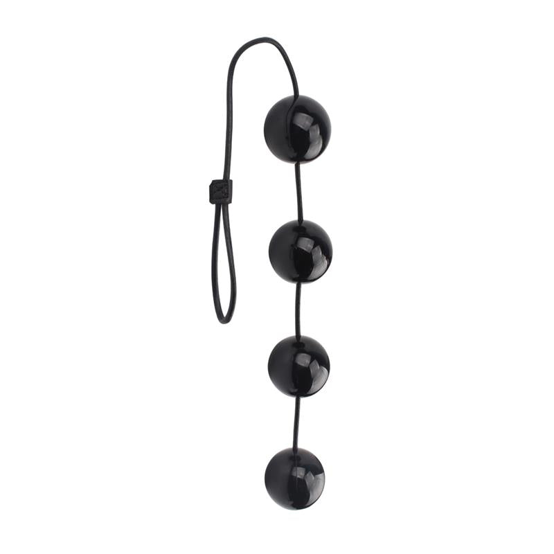 Bolas Vaginales Y Anales 60 X 5 Cm Negro