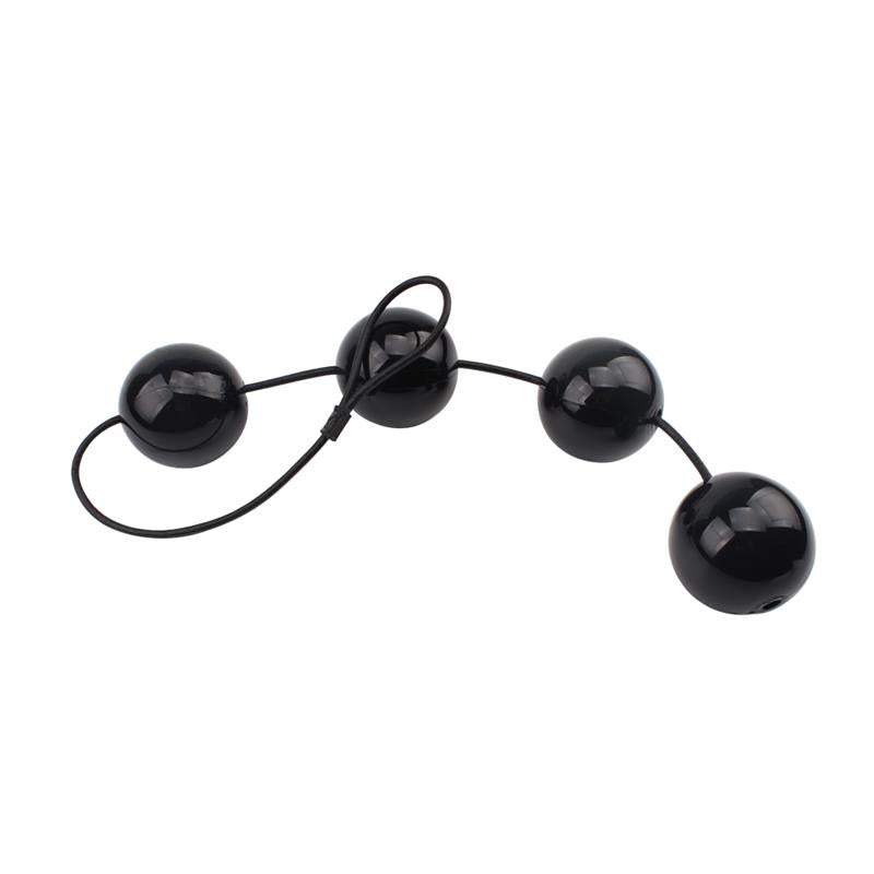 Bolas Vaginales Y Anales 65 X 6 Cm Negro