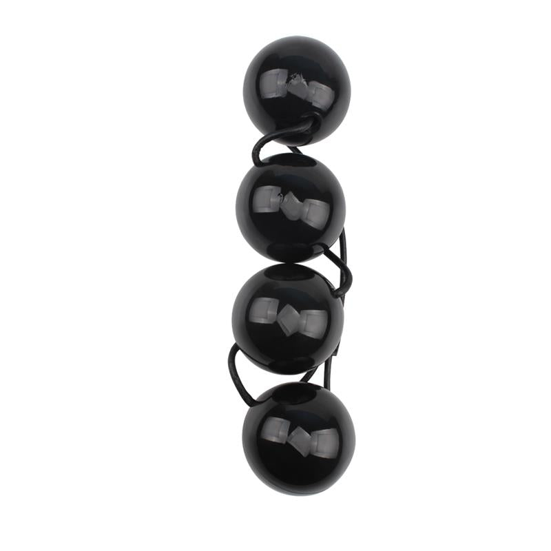 Bolas Vaginales Y Anales 65 X 6 Cm Negro