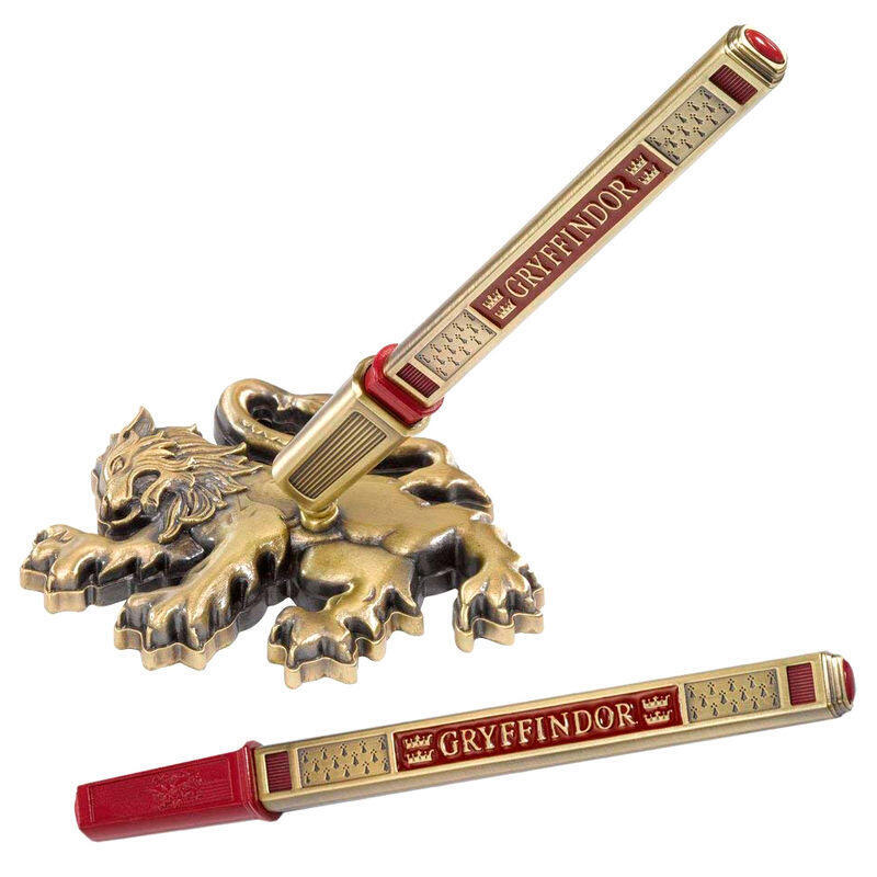 Boligrafo Con Soporte Gryffindor Harry Potter