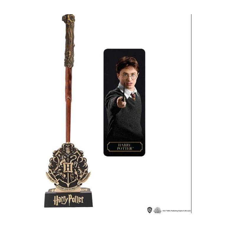Boligrafo Harry Potter+ Soporte+Marcapáginas Lenticular