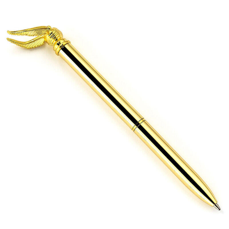 Boligrafo Metalico Snitch Dorada Harry Potter