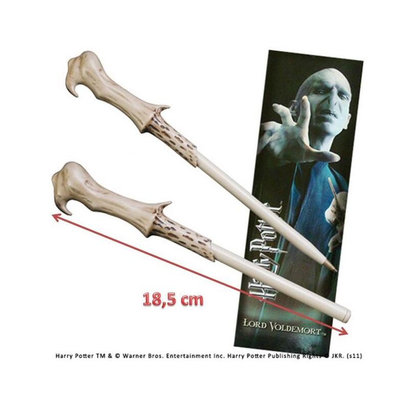 Boligrafo Varita Y Marca Páginas Voldemort