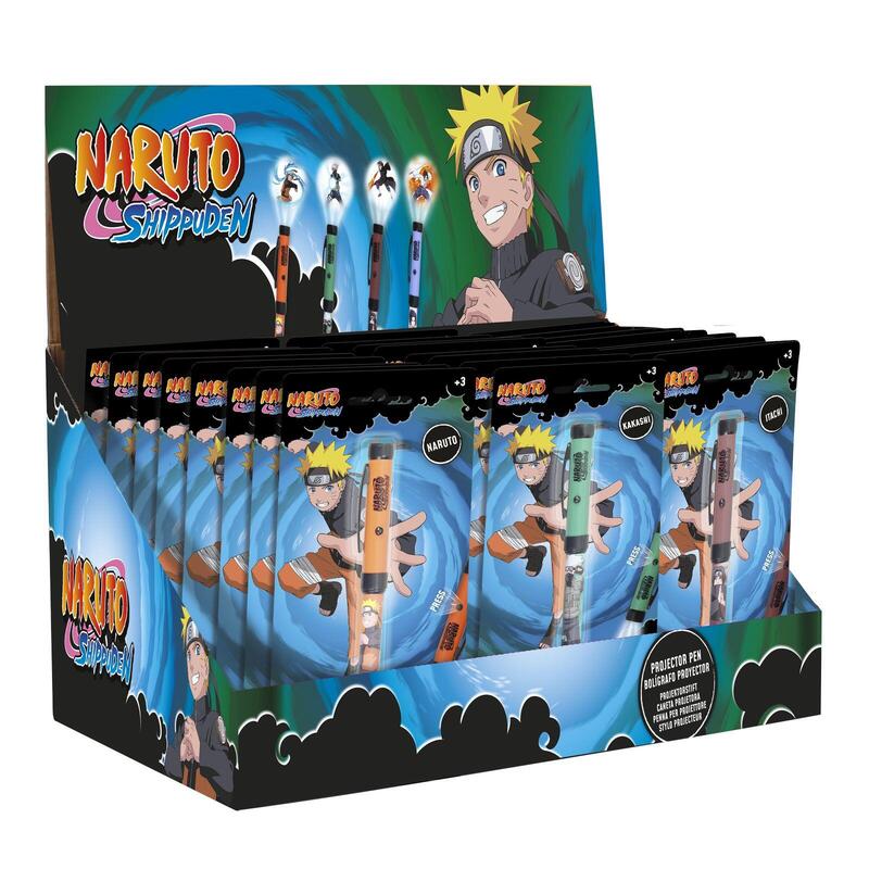 Boligrafos Proyectores Naruto Shippuden 1 Unidad Aleatoria