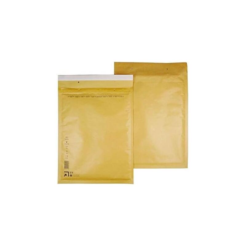 Bolsa Acolchada Airfickor 220x265mm Marrón Caja -100u-