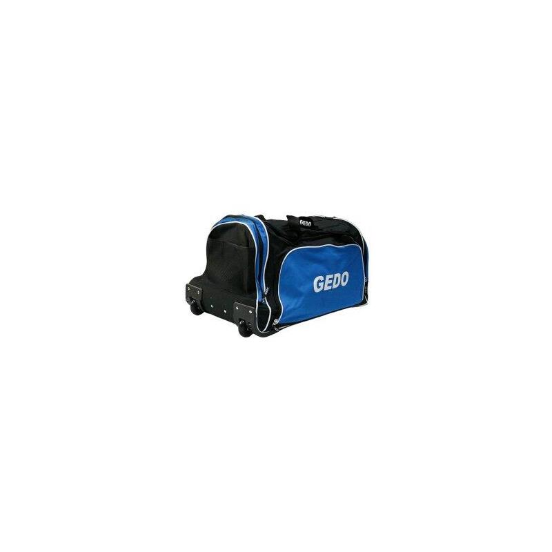 Bolsa De Deporta Gedo Milan Trolley 4 Departamentos Ruedas Color Negro Y Azul