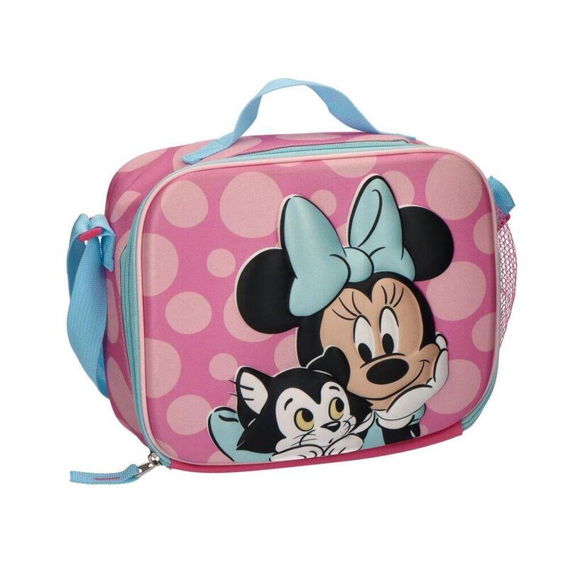 Bolsa Portameriendas 3d Minnie Disney