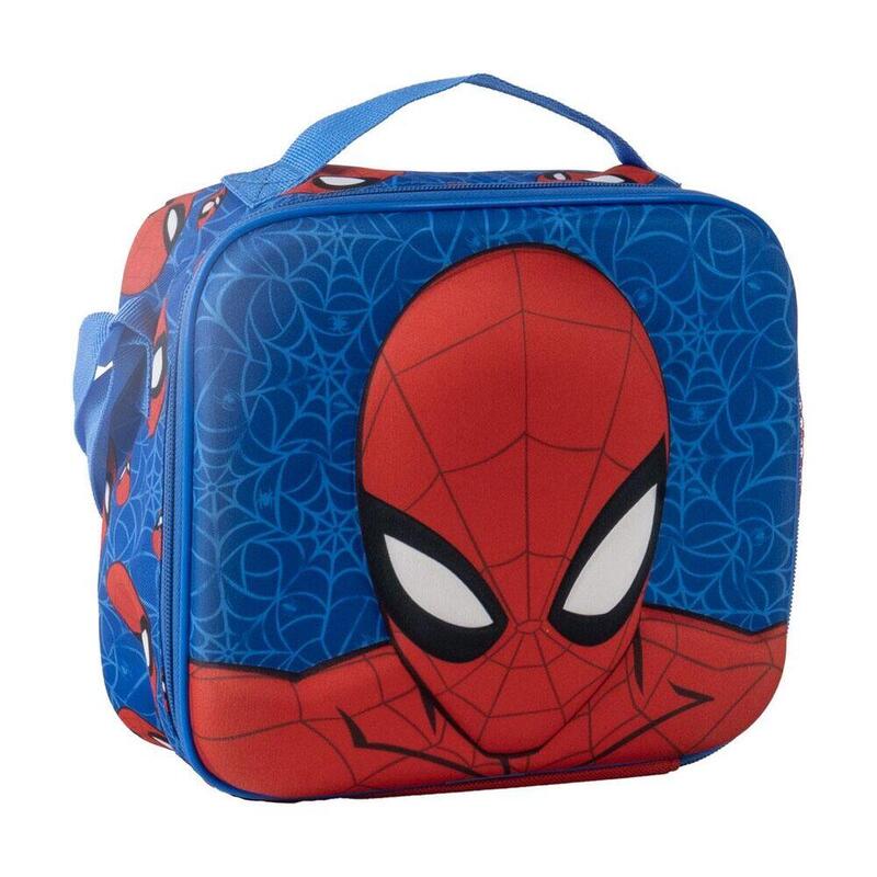 Bolsa Portameriendas 3d Spiderman Marvel