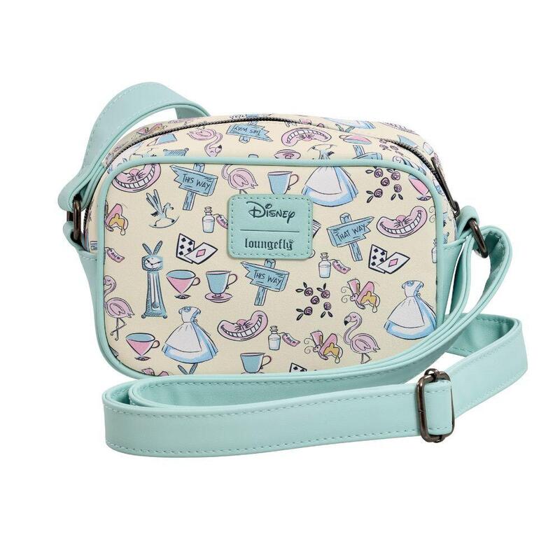 Bolso Bandolera Aiw Pastel Aop Alicia En El Pais De Las Maravillas Disney Loungefly