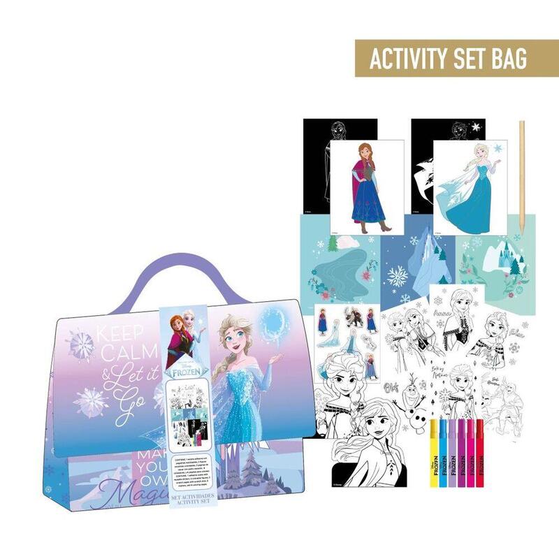 Bolso Set Coloreable Frozen Disney