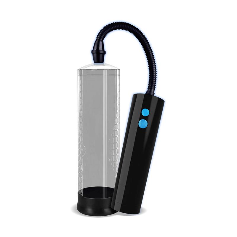 Bomba Con Control Remoto Para El Pene Psx05 Usb Recargable Transparente