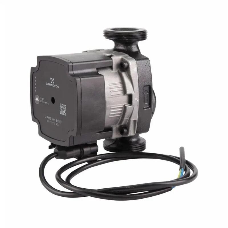 Bomba De Circulación Grundfos Grundfos Upm3 Híbrida 25-70, 130mm