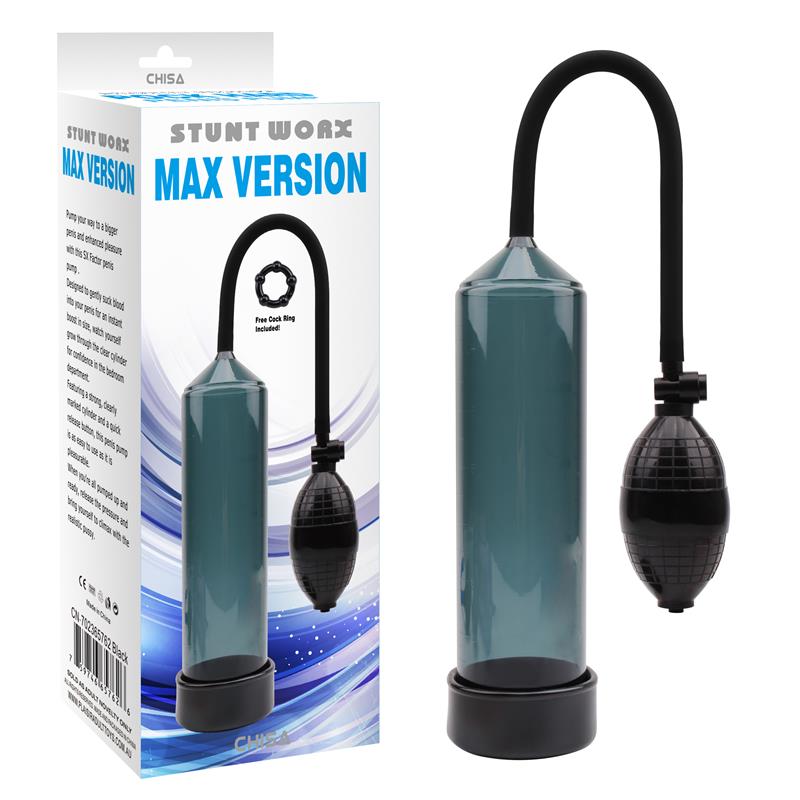 Bomba De Succion Para El Pene Max Version Negro
