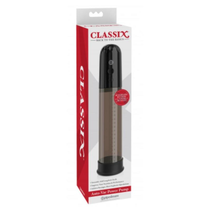 Bomba Para El Pene Auto-Vac Power Negro