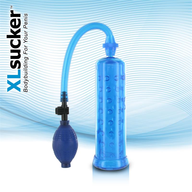 Xlsucker Bomba De Succión Para Pene Azul