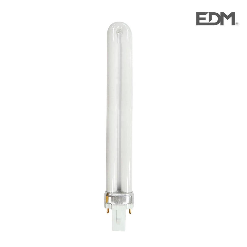 Bombilla Fluorescente Pl 11w Luz Actinica 23,Cm Edm