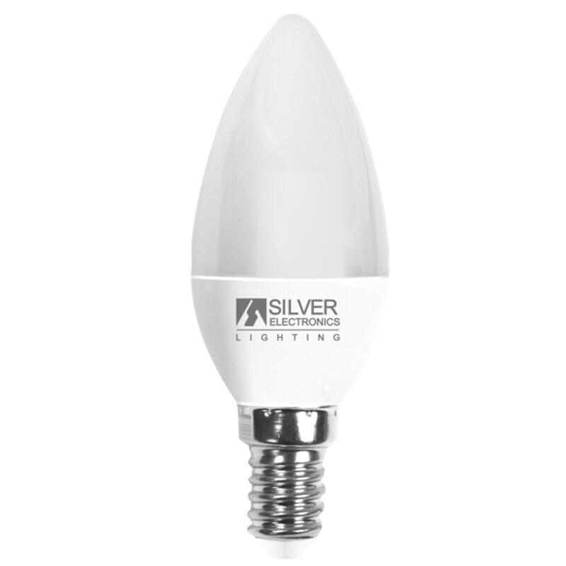 Bombilla Led Decorativa Silver Electronic Vela 7w=70w - E14 - 5000k - 620 Lm - Luz Fria - A+