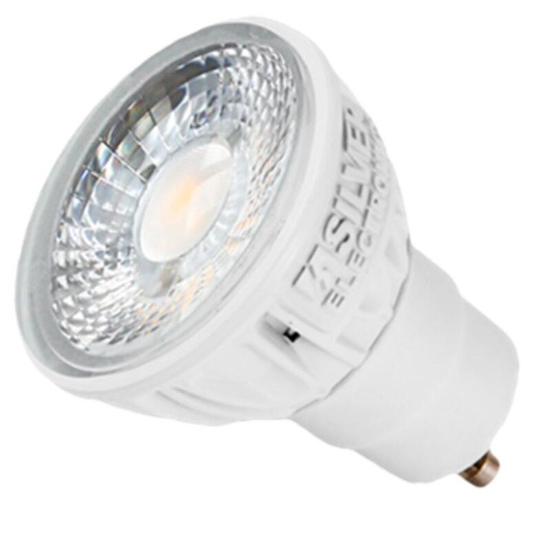 Bombilla Led Eco Silver Electronic Dicroica 8w=60w - Gu10 - 6000k - 38 - 773 Lm - Luz Fria - A+