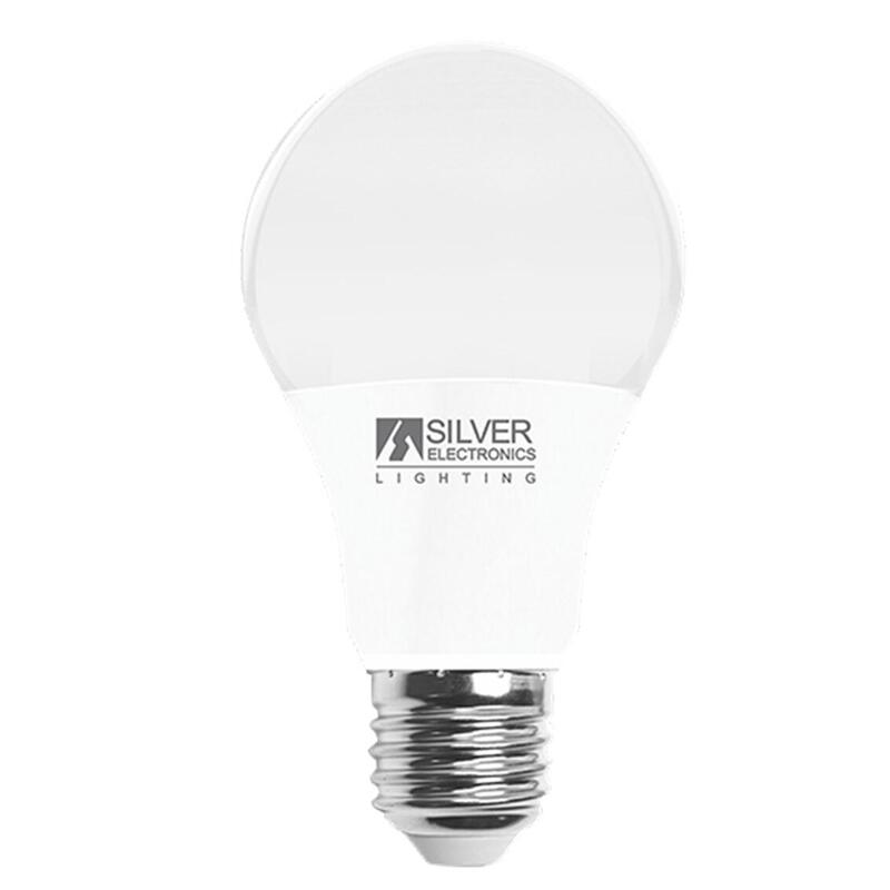 Bombilla Led Eco Silver Electronics Estandar 8w=48w - E27 - 3000k - 660 Lm - 220 - Luz Calida - A+