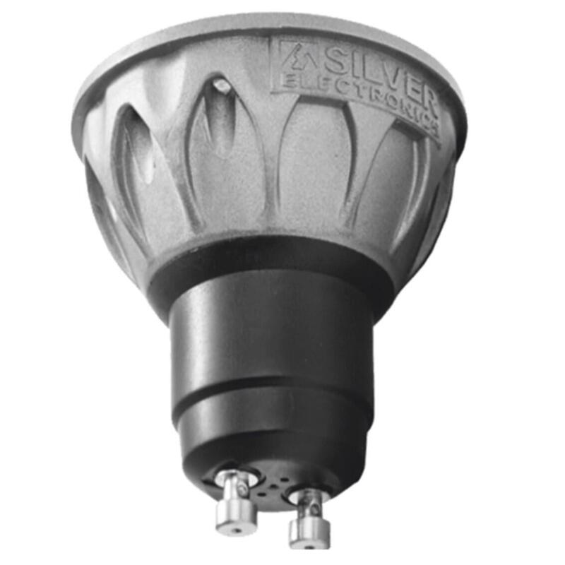 Bombilla Led Silver Electronic Eco Dicroica 8w=80w - Gu10 - 2700k - 38 - 690lm - Luz Calida - A+