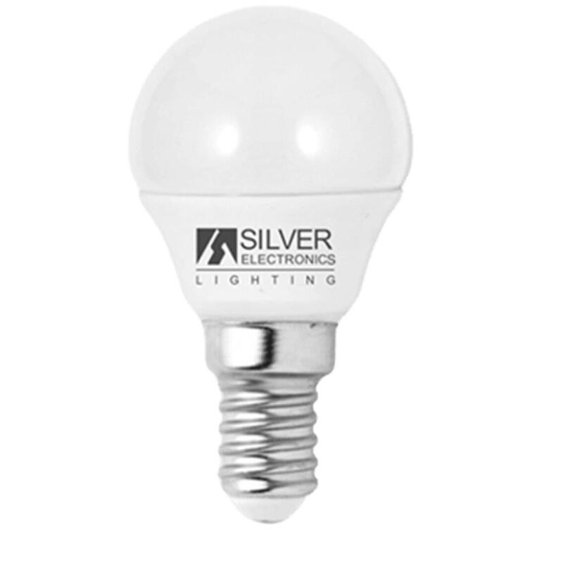 Bombilla Led Silver Electronic Eco Esferica 5w=35w - E14 - 3000k - 436 Lm - 160 - Luz Calida - A+