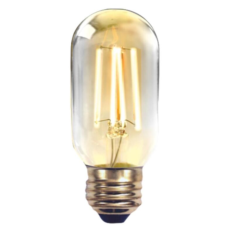 Bombilla Led Silver Electronic Filamento Edison Tubo 2w=20w - E27 - 2.200k - 320 - 220 Lm - Luz Extra Calida - A++