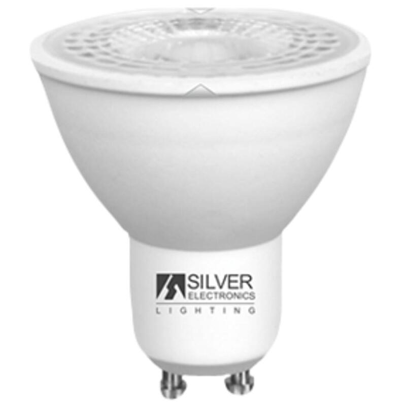 Bombilla Led Silver Sanz 1440910 Eco Dicroica 8w - Gu10 - 3000k - 38