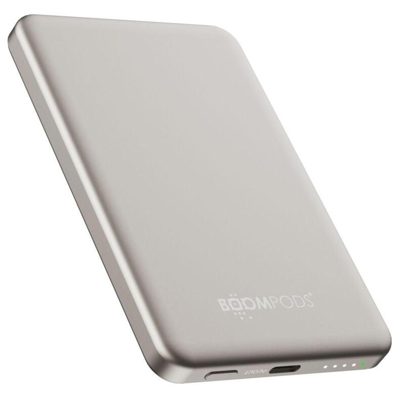 Boompods Powersnap 5000mah Titanium Magnetic Powerbank