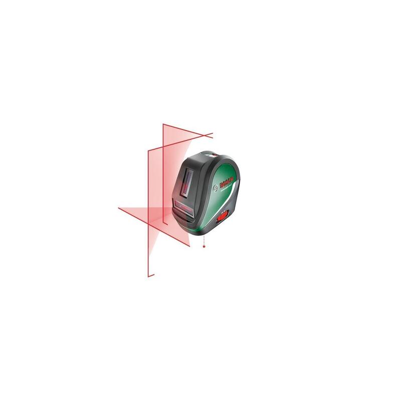 Bosch Bricolaje Y Jardín Láser De Líneas Cruzadas Universallevel 3 Maxi Set Verde/Negro, Líneas Láser Rojas, Alcance 10 Metros 603663903
