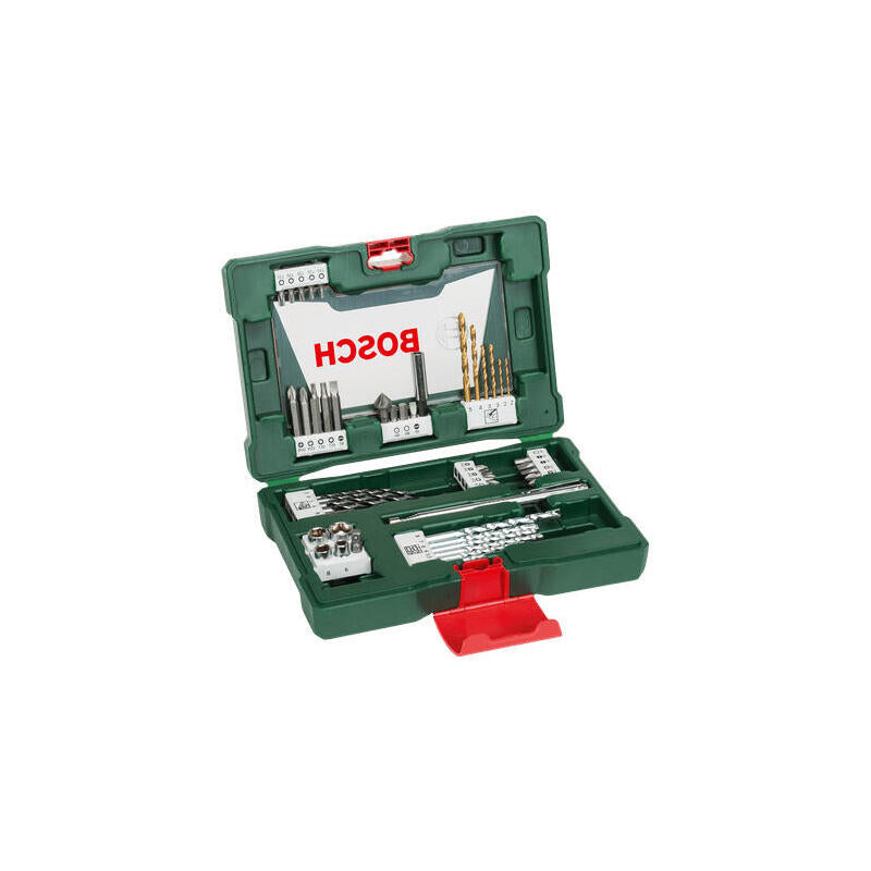 Bosch Diy & Garden Juego De Brocas Y Brocas V-Line Tin, 48 Piezas, Juego De Brocas Y Brocas Verde, Con Varilla Magnética 2607017314