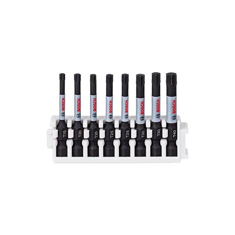 Bosch Juego De Brocas De Control De Impacto Pick And Click, 50 Mm, 8 Piezas 2608522329