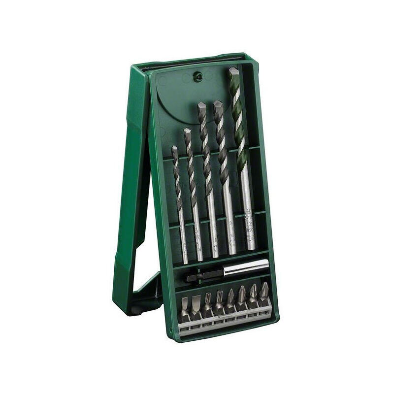 Bosch Juego De Brocas Multiusos Mini X-Line, 14 Piezas, Juego De Brocas Y Brocas 2607017161