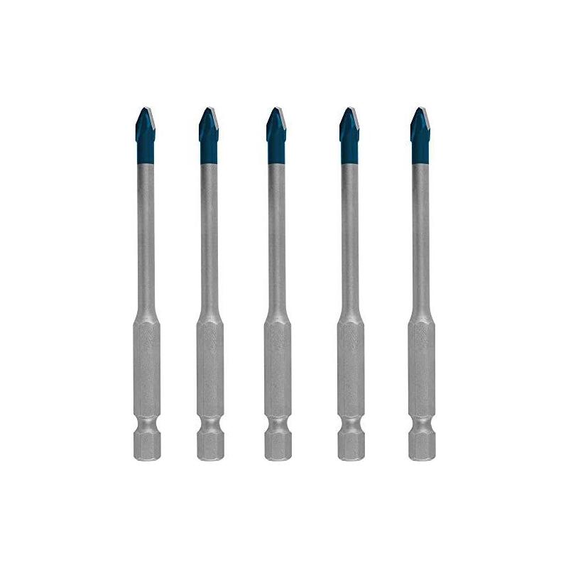 Bosch Juego De Brocas Para Tejas Expert Hex-9 Hardceramic, Ø 5 Mm 2608900598