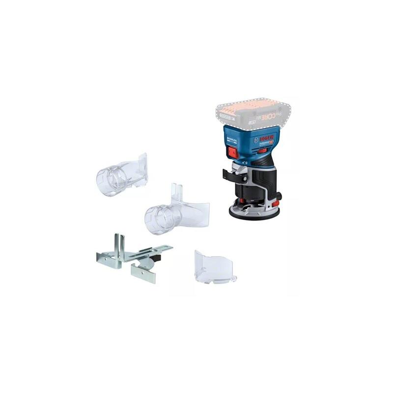 Fresadora De Bordes Inalámbrica Bosch Professional Gkf 18v-8 Professional Solo, 18 Voltios, Fresadora Azul/Negra, Sin Batería Ni Cargador 06016c2000