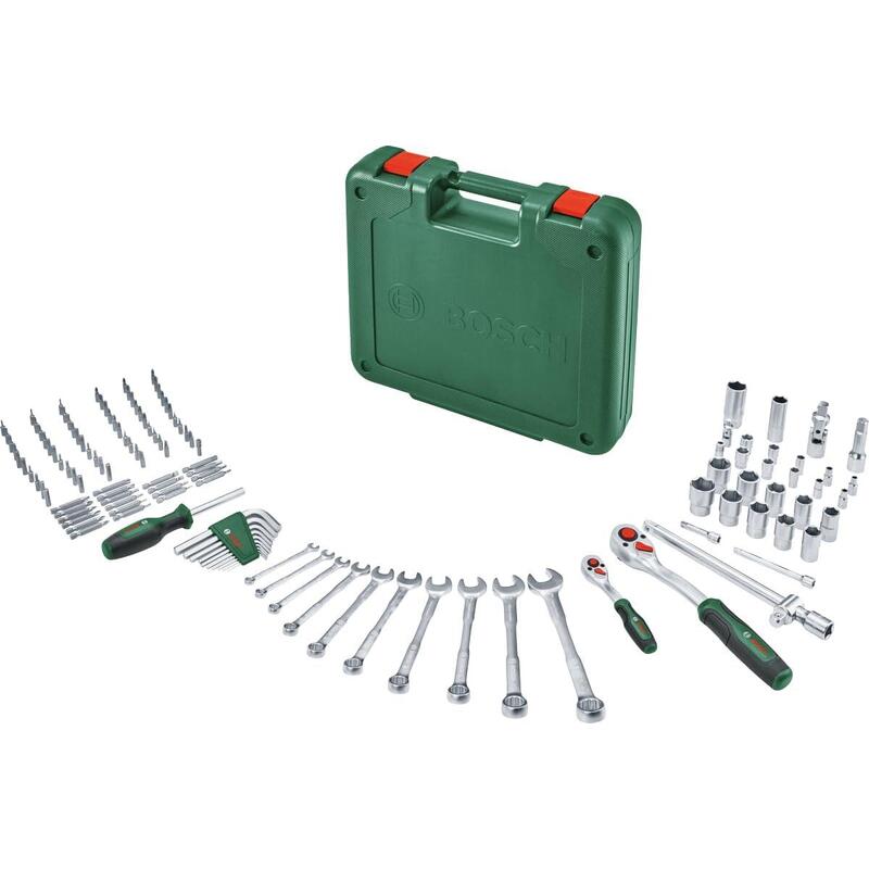 Bosch Set De Herramientas De 134 Piezas (Accesorios Herramientas Manuales)
