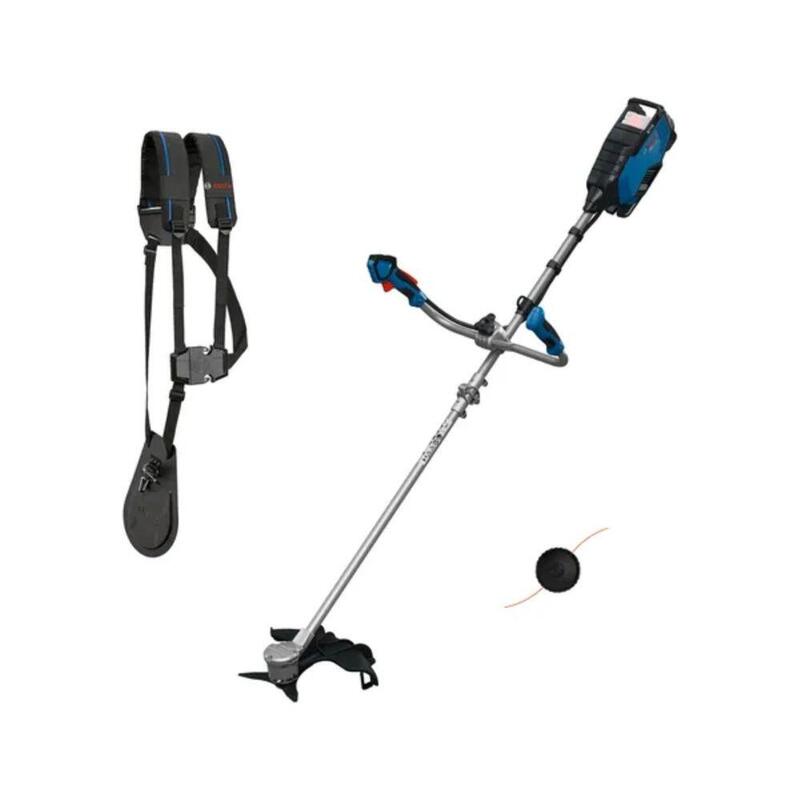 Bosch Pro Desbrozadora A Batería Gfr18v-25 Bh (Motor Brushless Sin Escobillas De 600 W, Corte De Cuchillas: 25 Cm, Corte De Línea: 40 Cm, Sin Batería)