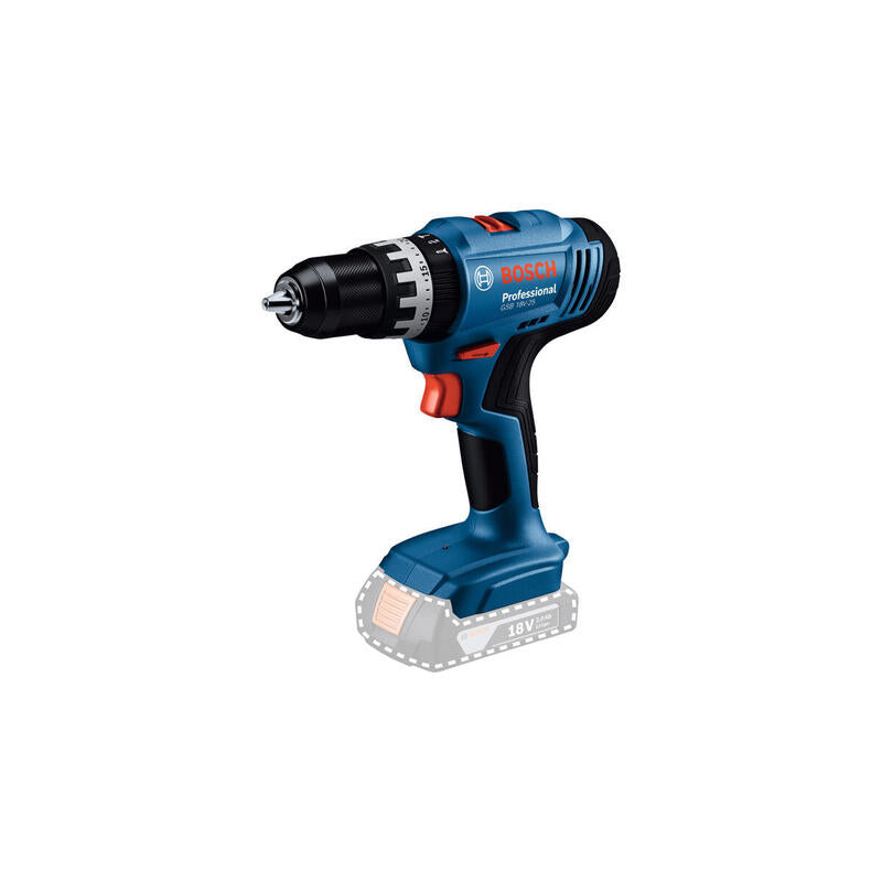 Bosch Professional Gsb 18v-25, 06019k9300, Martillo Atornillador Azul/Negro