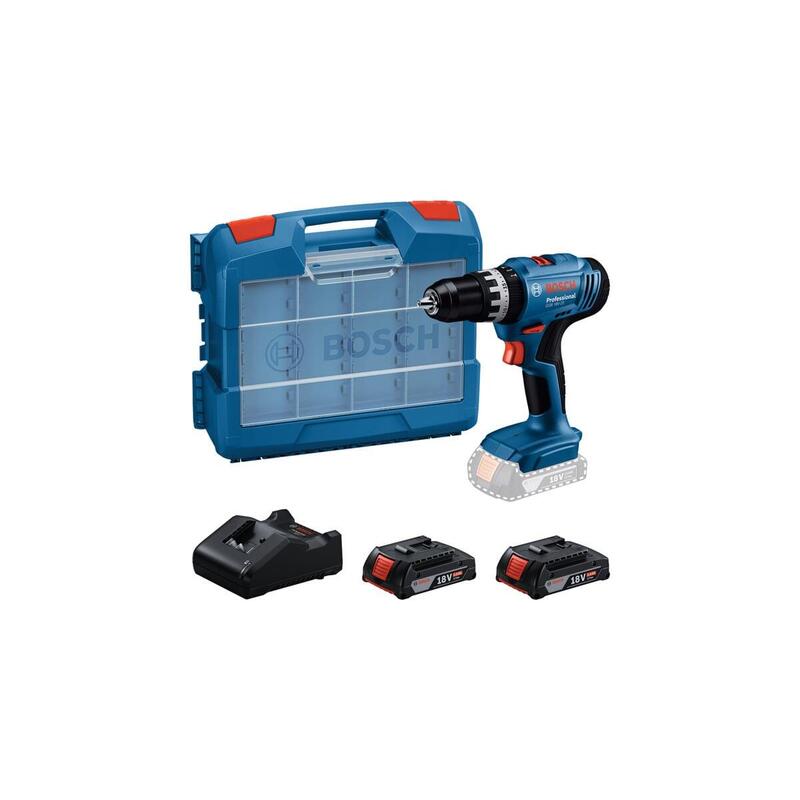Bosch Professional Gsb 18v-25, 06019k9304, Martillo Atornillador Azul/Negro