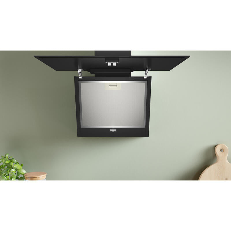 Bosch Serie 2 Dwk65dk60 Campana De Pared Negro 430 M³/H A
