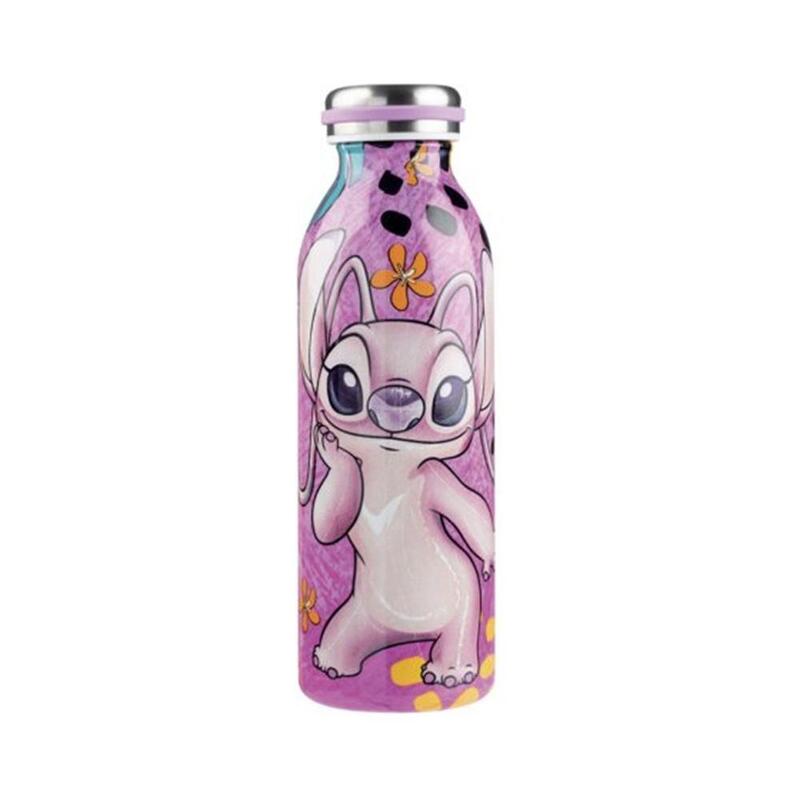 Botella De Agua Enesco Angel Rosa 500 Ml